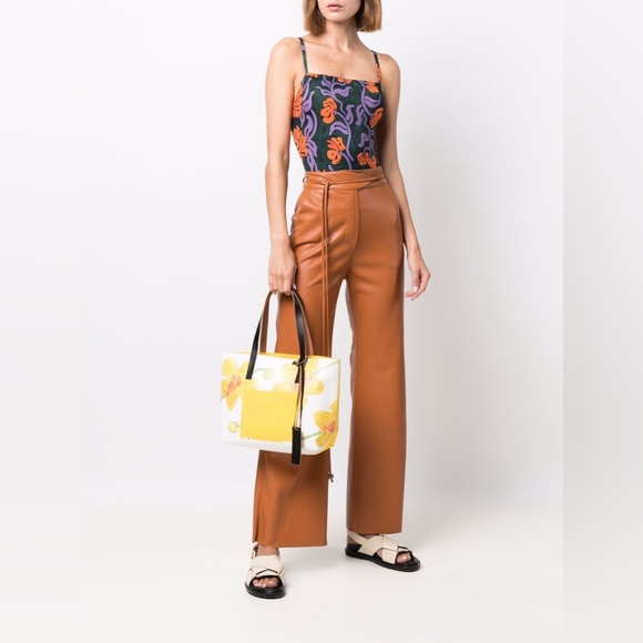 Marni orchid-print tote bag - Picture 3 of 7